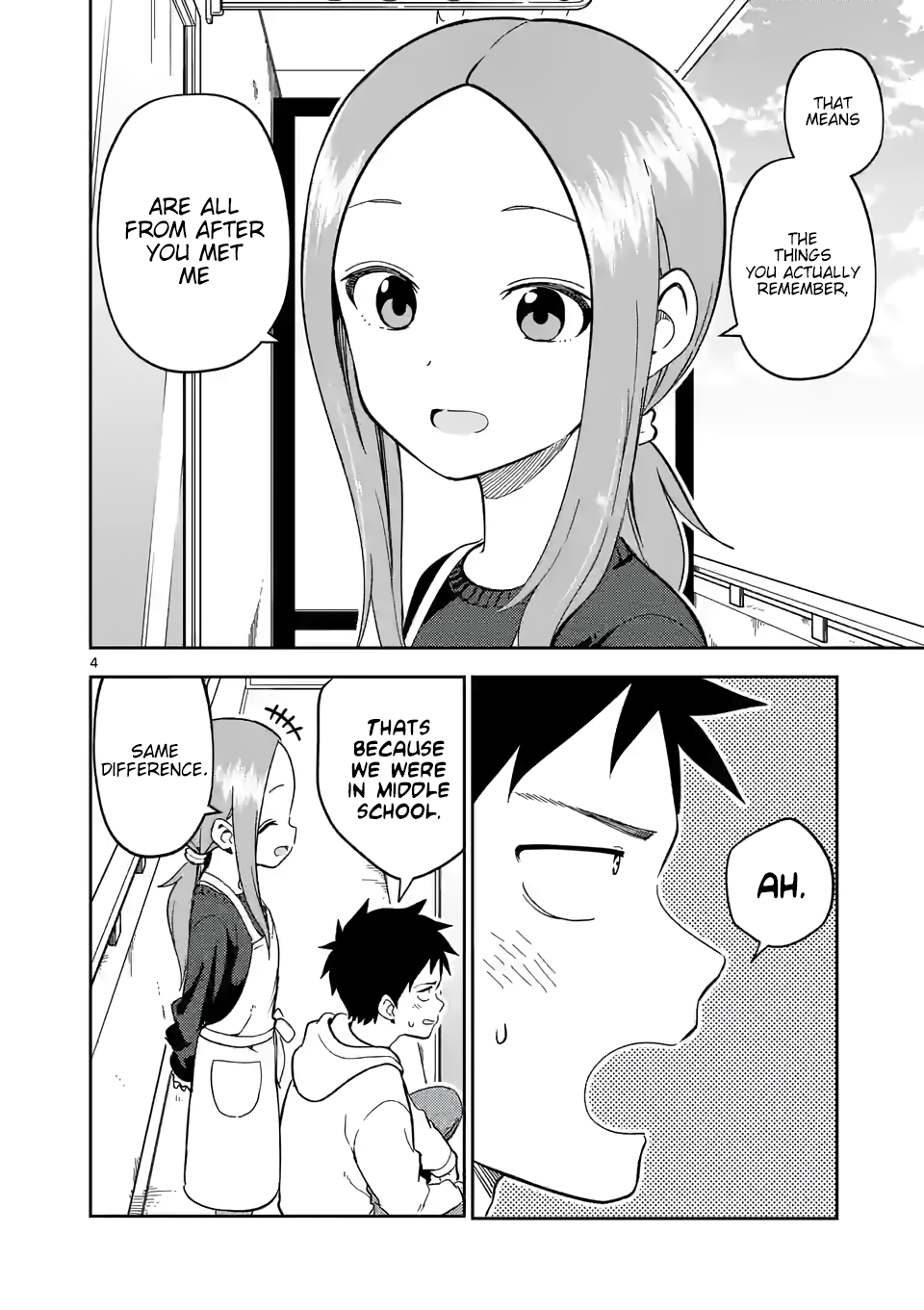 Karakai Jouzu no (Moto) Takagi-san Chapter 210 4